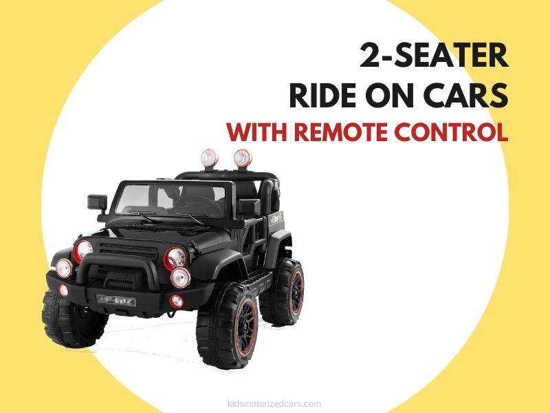 You are currently viewing 2 Seater Ride On Car with Parental Remote Control (in Canada)