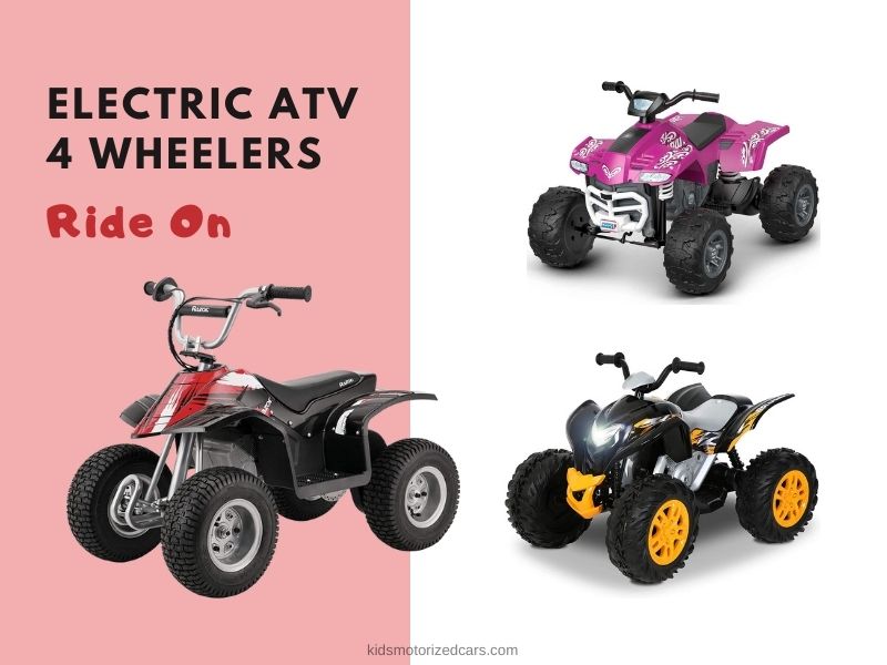 You are currently viewing Best Electric ATV 4 Wheelers Ride-On for Kids 2021