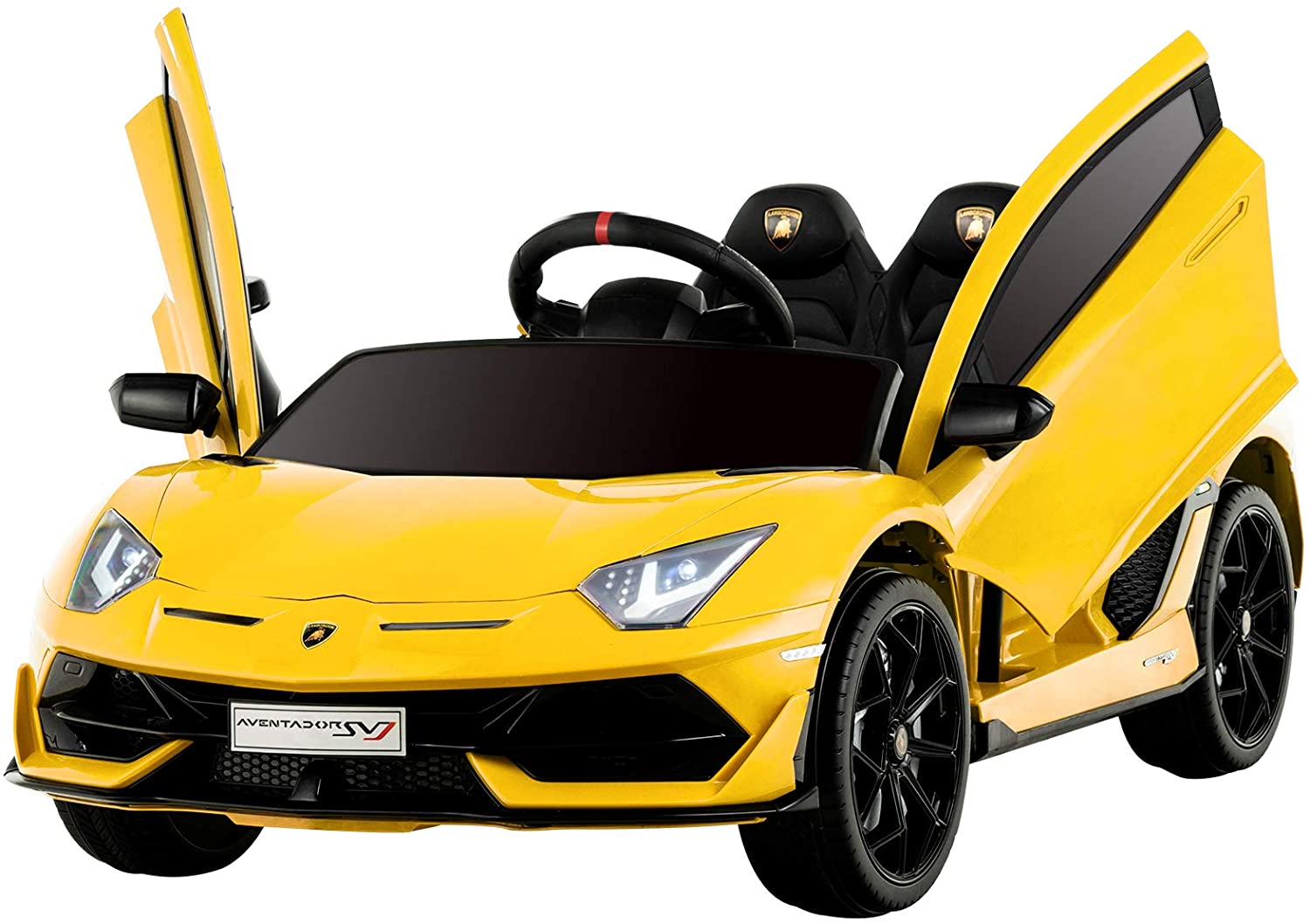 https://www.kidsmotorizedcars.Uenjoy 12V Kids Electric Ride On Car Lamborghini Aventador