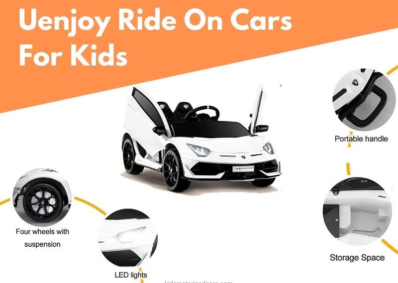 Best Uenjoy Kids Ride On Cars 12v (Electric with remote control)