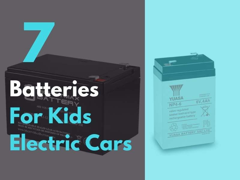 kids ride on batteries